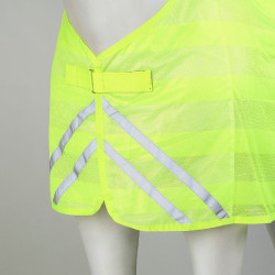 Couverture mesh réfléchissante Horze Jaune