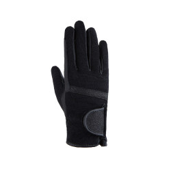 Gants d'hiver Horze Sandra femme Noir
