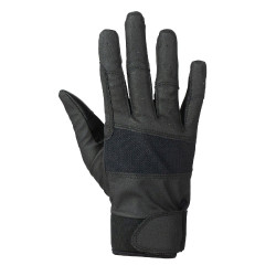 Gants extensibles Horze femme poignets néoprène Noir Gants extensibles Horze femme poignets néoprène Noir