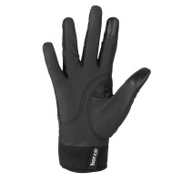 Gants extensibles Horze femme poignets néoprène Noir Gants extensibles Horze femme poignets néoprène Noir