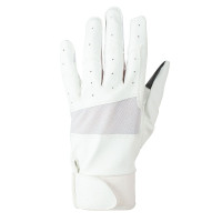 Gants extensibles Horze femme poignets néoprène Blanc Gants extensibles Horze femme poignets néoprène Blanc