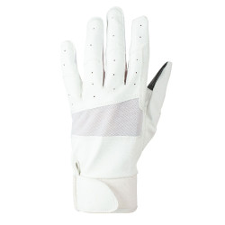 Gants extensibles Horze femme poignets néoprène Blanc Gants extensibles Horze femme poignets néoprène Blanc