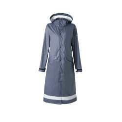 Imperméable Horze Hazel femme long à fentes