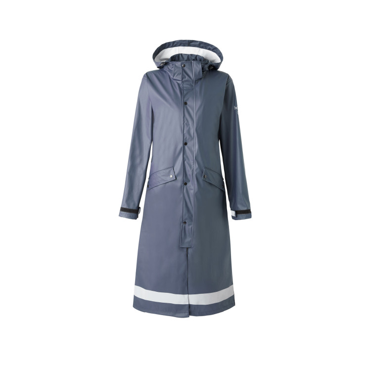 Imperméable Horze Hazel femme long à fentes