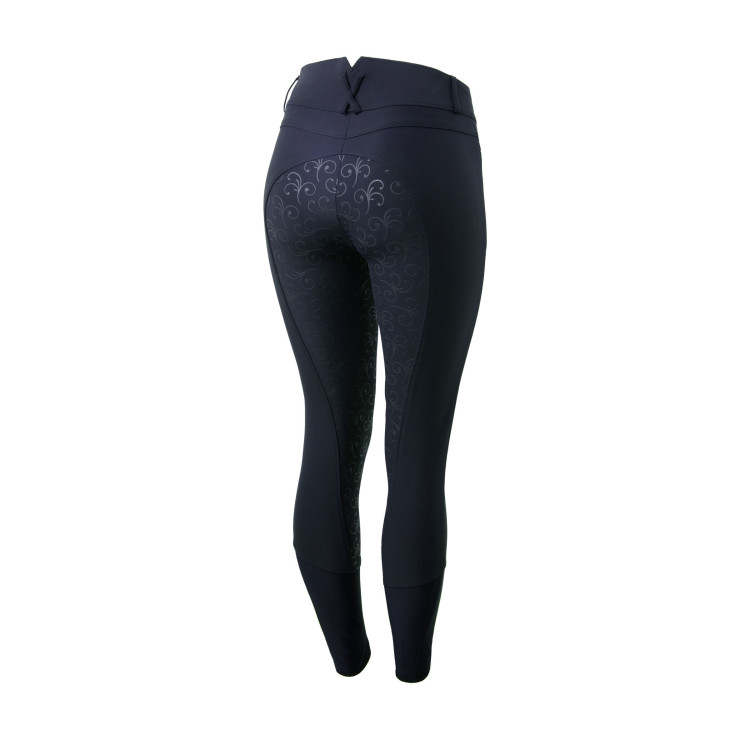 Pantalon Horze léger fond intégral silicone extensible Angelina femme