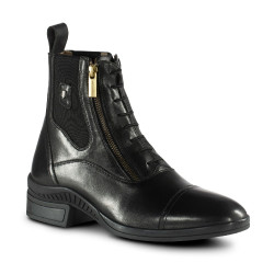 Boots Horze cuir Jodhpur Highgate Paddock femme Noir