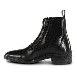 Boots Horze cuir Jodhpur Highgate Paddock femme Noir