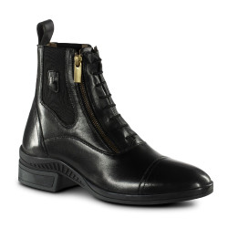 Boots Horze cuir Jodhpur Highgate Paddock femme Noir
