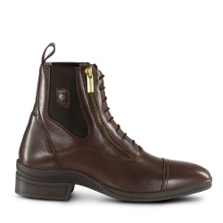 Boots Horze cuir Jodhpur Highgate Paddock femme Marron