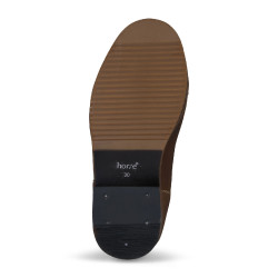 Boots Horze Seville enfant fermeture à glissière avant Marron