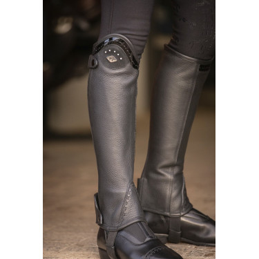Mini-chaps Pénélope Prisca cuir Mini-chaps Pénélope Prisca cuir
