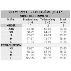 Gilet de protection Equi-Theme Belt Noir Gilet de protection Equi-Theme Belt Noir