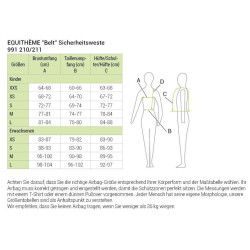 Gilet de protection Equi-Theme Belt Noir Gilet de protection Equi-Theme Belt Noir