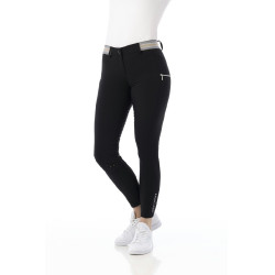 Pantalon Equitheme Lor fond silicone Noir Pantalon Equitheme Lor fond silicone Noir