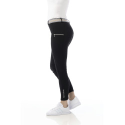 Pantalon Equitheme Lor fond silicone Noir Pantalon Equitheme Lor fond silicone Noir