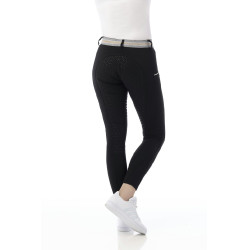 Pantalon Equitheme Lor fond silicone Noir Pantalon Equitheme Lor fond silicone Noir