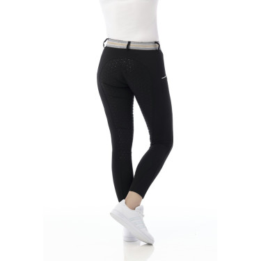 Pantalon Equitheme Lor fond silicone Noir Pantalon Equitheme Lor fond silicone Noir