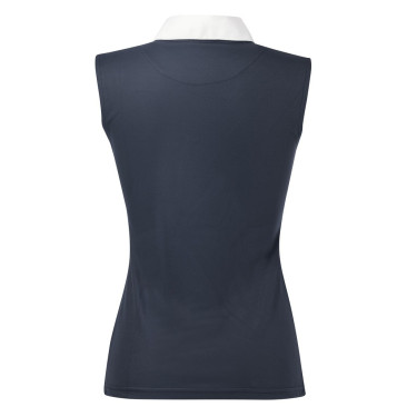 Polo Equithème Mesh Colours SM Marine / bleu / blanc Polo Equithème Mesh Colours SM Marine / bleu / blanc