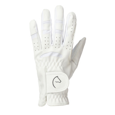 Gants Equithème Grip Blanc