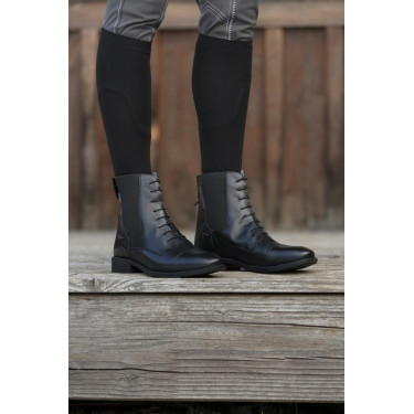 Boots Norton Lacets fourrées Noir Boots Norton Lacets fourrées Noir