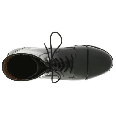 Boots Equithème Deauville à lacets Noir