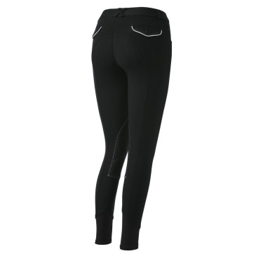Pantalon Equithème Pro Noir / blanc Pantalon Equithème Pro Noir / blanc