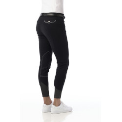 Pantalon Equithème Pro Anthracite / blanc Gris Pantalon Equithème Pro Anthracite / blanc Gris