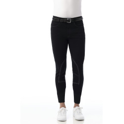 Pantalon Equithème Pro Anthracite / blanc Gris Pantalon Equithème Pro Anthracite / blanc Gris