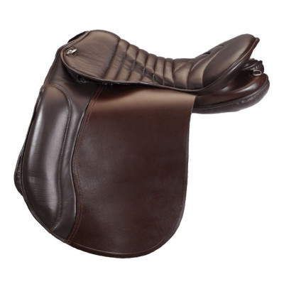 Selle Excelsior cheval de trait Havane