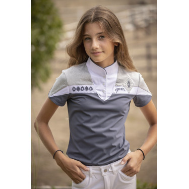 Polo de concours Pénélope Indyshow Bleu marine Polo de concours Pénélope Indyshow Bleu marine