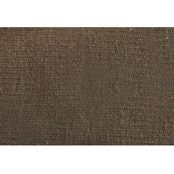 Tapis Westride Navajo coton/acrylique uni Marron