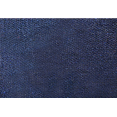 Tapis Westride Navajo coton/acrylique uni Bleu marine Tapis Westride Navajo coton/acrylique uni Bleu marine