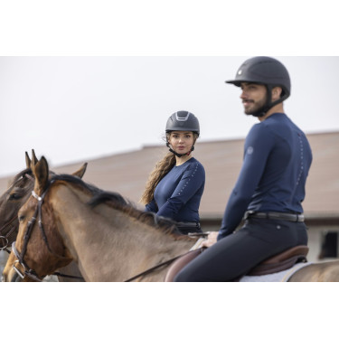 T-shirt Equithème Savy Bleu marine