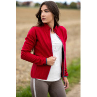 Veste polaire Equithème Lena Cerise Rouge Veste polaire Equithème Lena Cerise Rouge