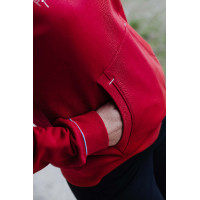 Sweat à capuche Equithème Britney Cerise Rouge Sweat à capuche Equithème Britney Cerise Rouge
