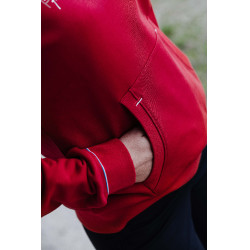 Sweat à capuche Equithème Britney Cerise Rouge Sweat à capuche Equithème Britney Cerise Rouge