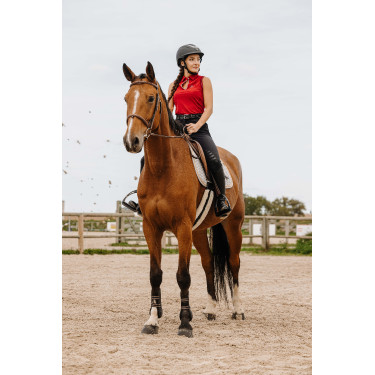 Polo Equithème Sarah sans manches Polo Equithème Sarah sans manches