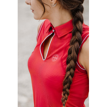 Polo Equithème Sarah sans manches Polo Equithème Sarah sans manches