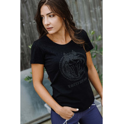 T-shirt Equithème Magali Noir T-shirt Equithème Magali Noir