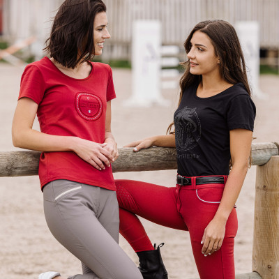 T-shirt Equithème Anna Cerise