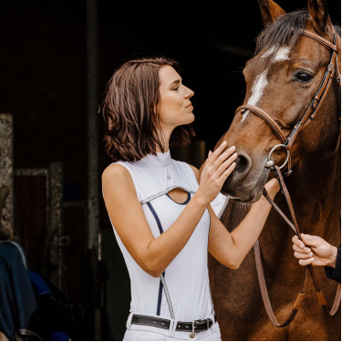 Polo Equithème Puebla sans manches Polo Equithème Puebla sans manches