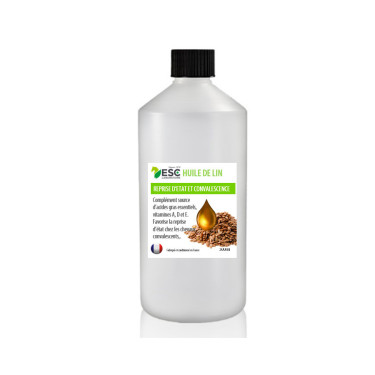 Huile de lin ESC Laboratoire Huile de lin ESC Laboratoire