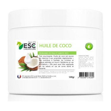Huile de coco ESC Laboratoire