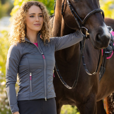 Veste légère LeMieux Astra Gris carbone