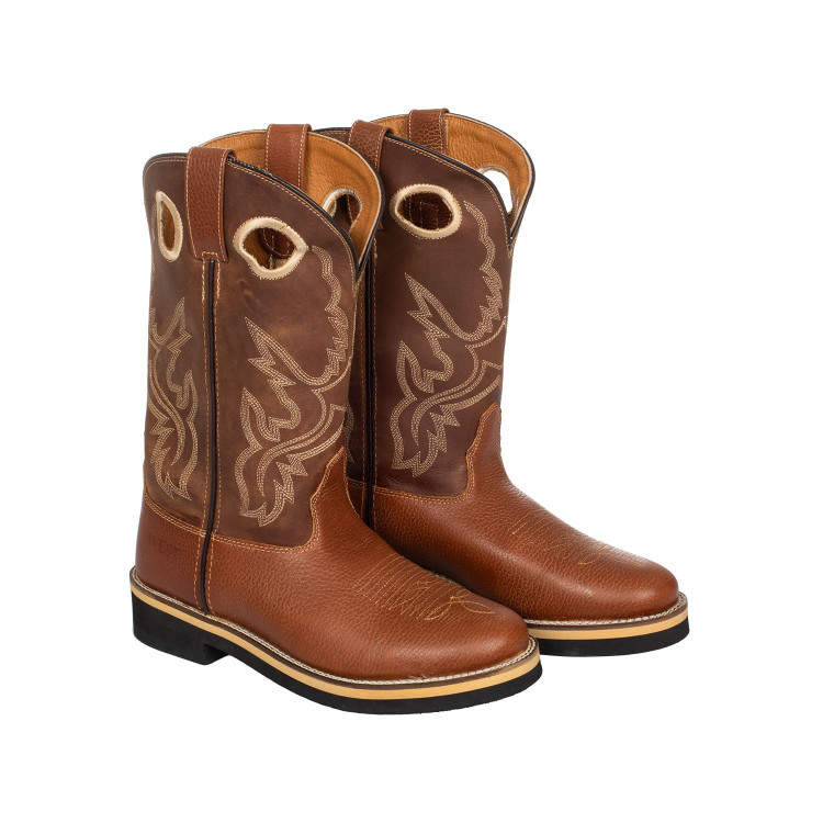 Bottes western Pro-tech Buckaroo en cuir