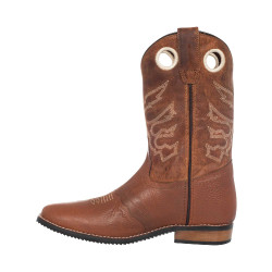 Bottes western Pro-tech style California Marron / chocolat