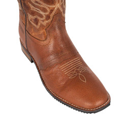 Bottes western Pro-tech style California Marron / chocolat