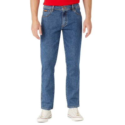 Jean homme Wrangler Texas stretch délavé