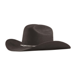Chapeau western feutre luxe marron Lakota Noir