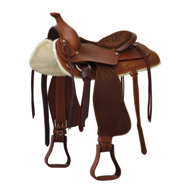 Selle Prime Lakota avec siège en daim Selle Prime Lakota avec siège en daim